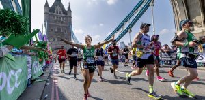“Pre race dinner London Marathon Kennington”